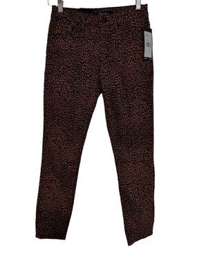 NWT Mavi Jeans High Rise Leo Skinny Leopard Cheetah Animal Print Jeans Size 26